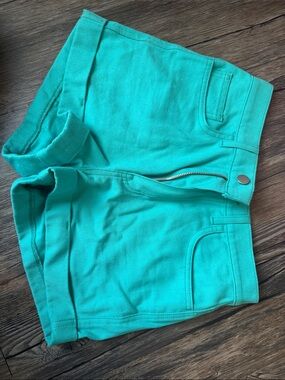 American Apparel Turquoise Shorts